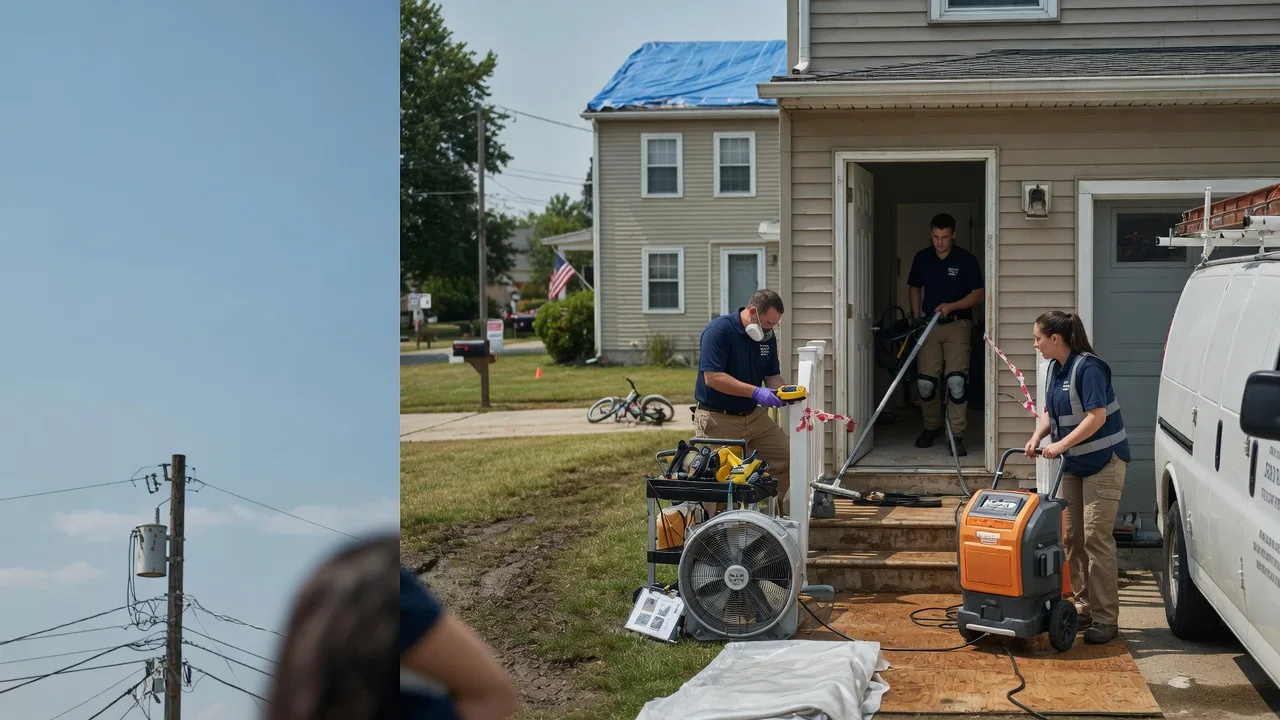 Water Damage Repair in Oswego, KS near me